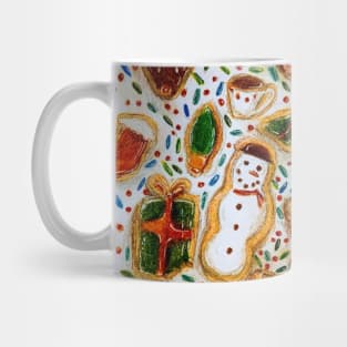 Frosted and Festive Cookie Collage Mug